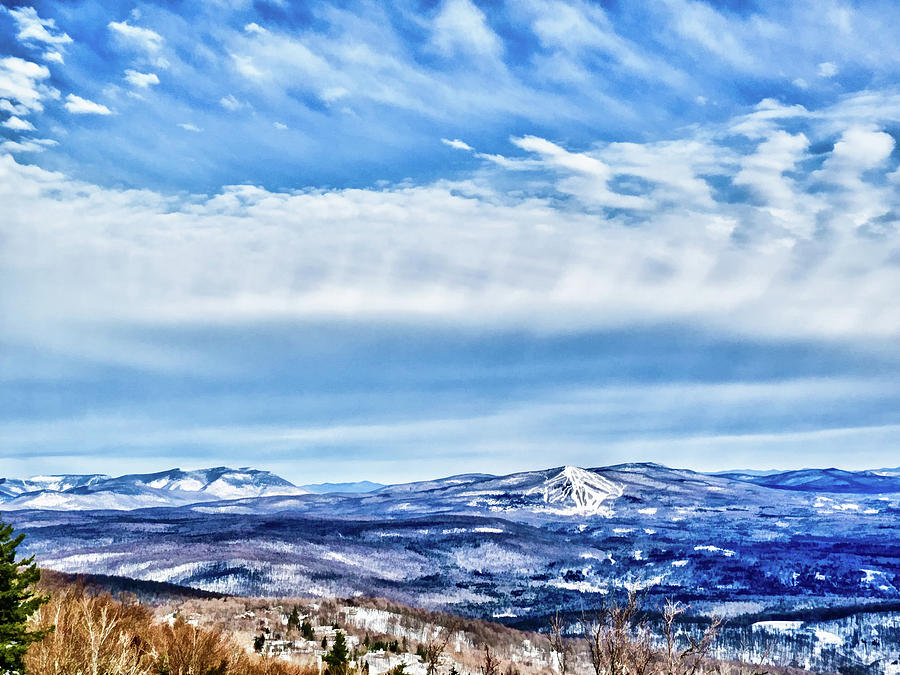 Bromley Mountain Photograph by Linda Pulvermacher - Fine Art America