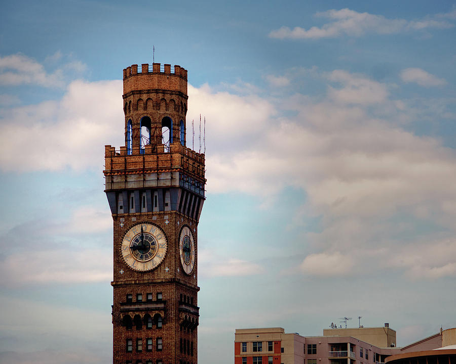 Bromo Seltzer Arts Tower in Baltimore Photograph by Bill Swartwout