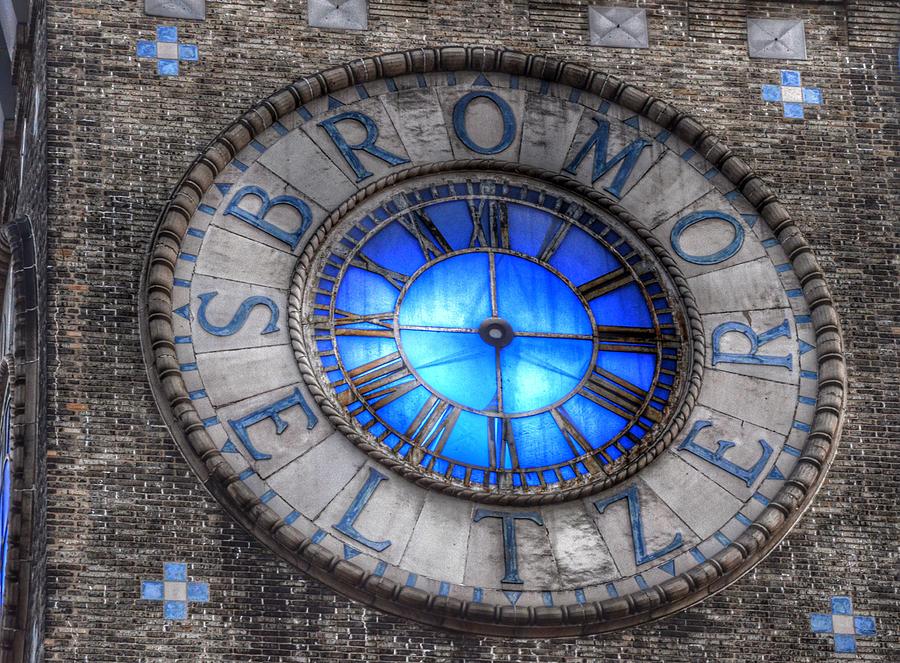 Bromo Seltzer Tower Clock Face #4 Photograph by Marianna Mills