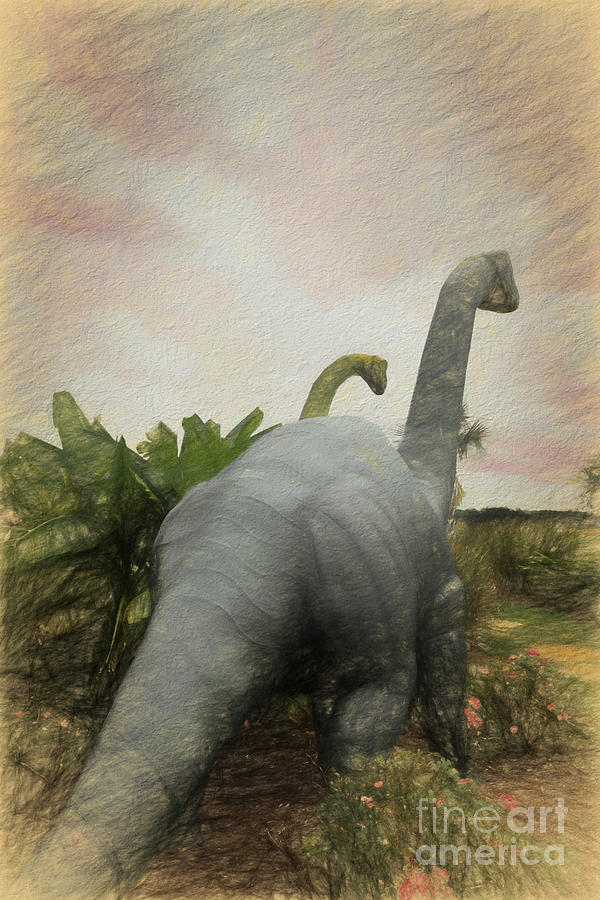 Brontosauras Photograph by Scott Cameron