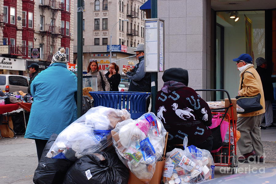 Bronx Bus Stop Photograph by Andrea Simon - Fine Art America