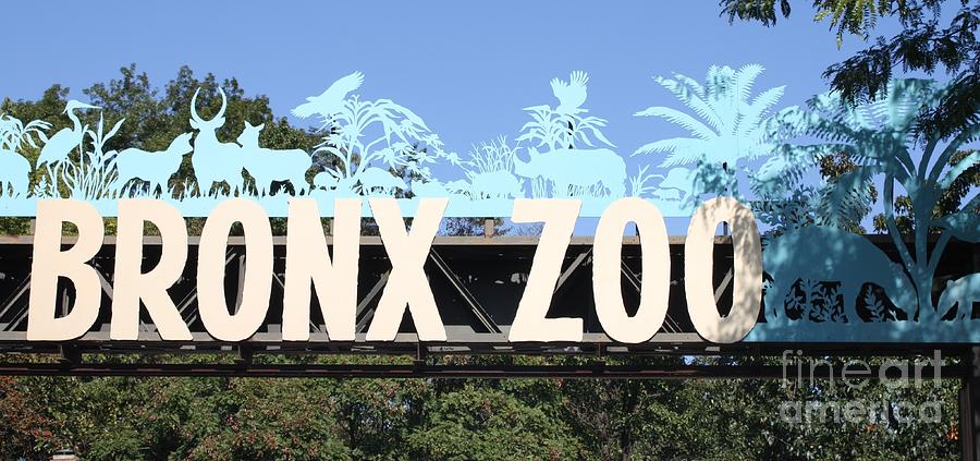 Bronx Zoo Entrance Photograph by John Telfer