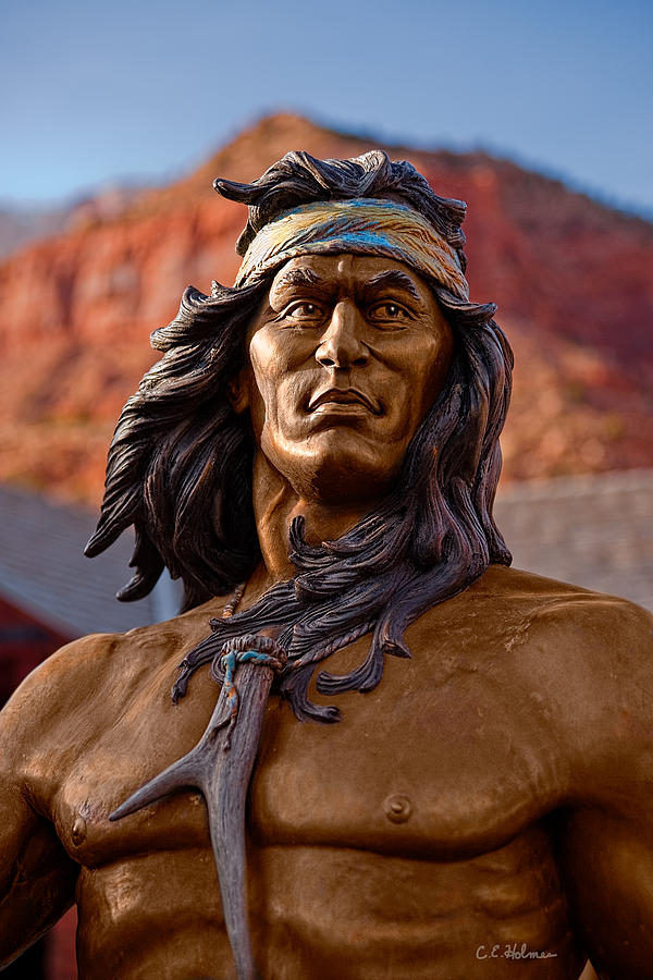 Bronze Native Photograph by Christopher Holmes