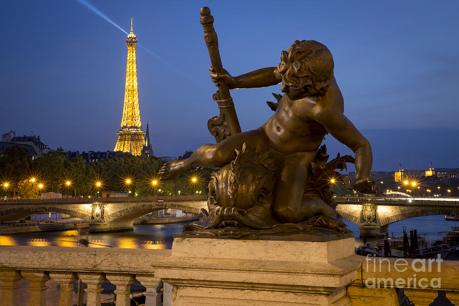 Bronze Statue - Paris Photograph by Brian Jannsen