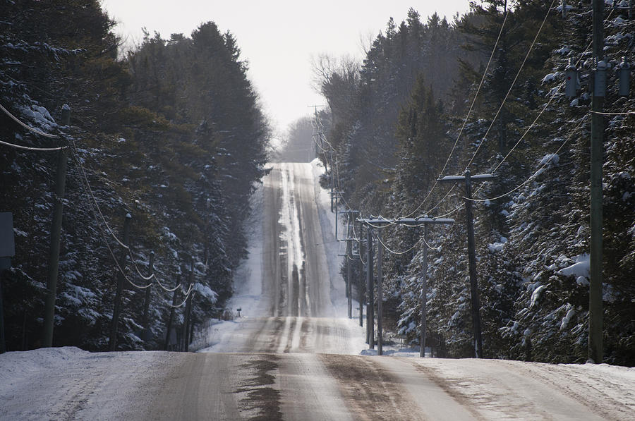 Brookdale Road In The Winter Photograph by Gary Chapple Fine Art America