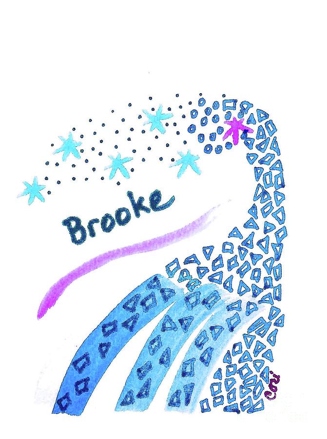 Brooke 2 Drawing by Corinne Carroll
