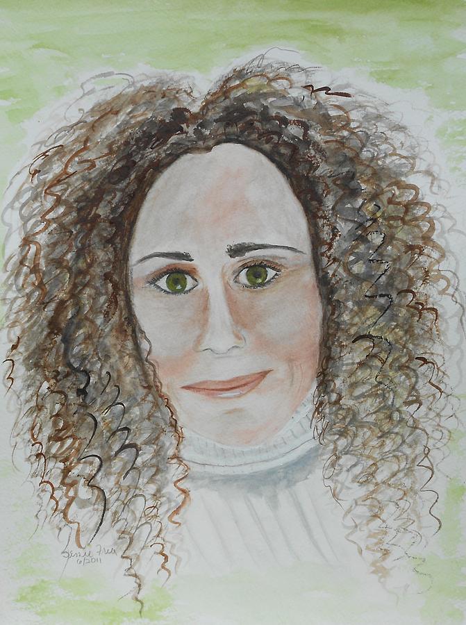 Portrait Painting - Brooke by Jamie Frier