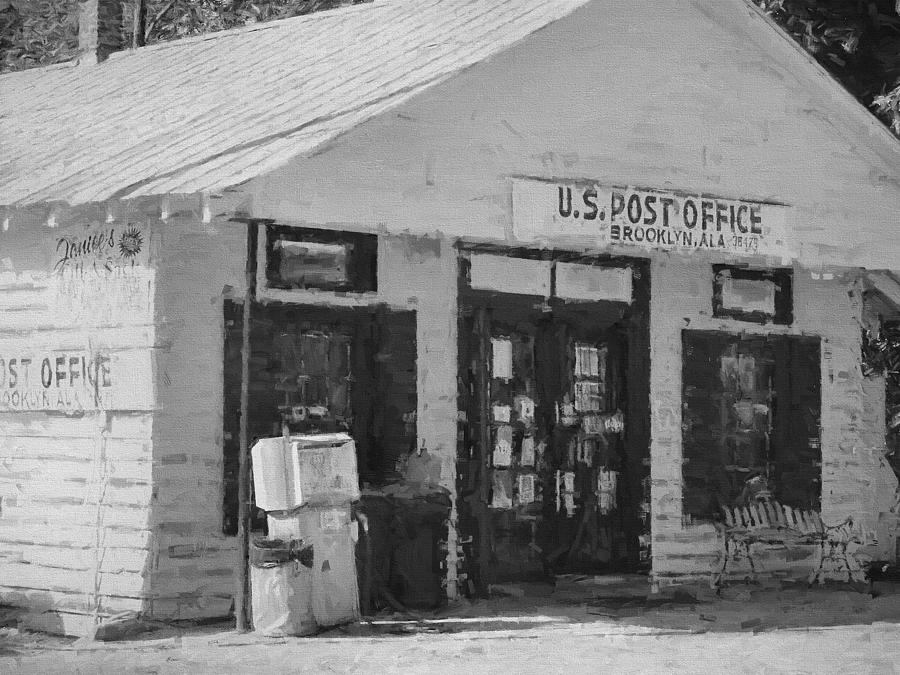 Brooklyn Alabama Post Office Photograph by JC Findley