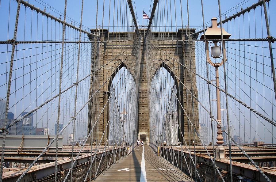 Bridge Photograph - Brooklyn Bridge 1 by Ferran Serra