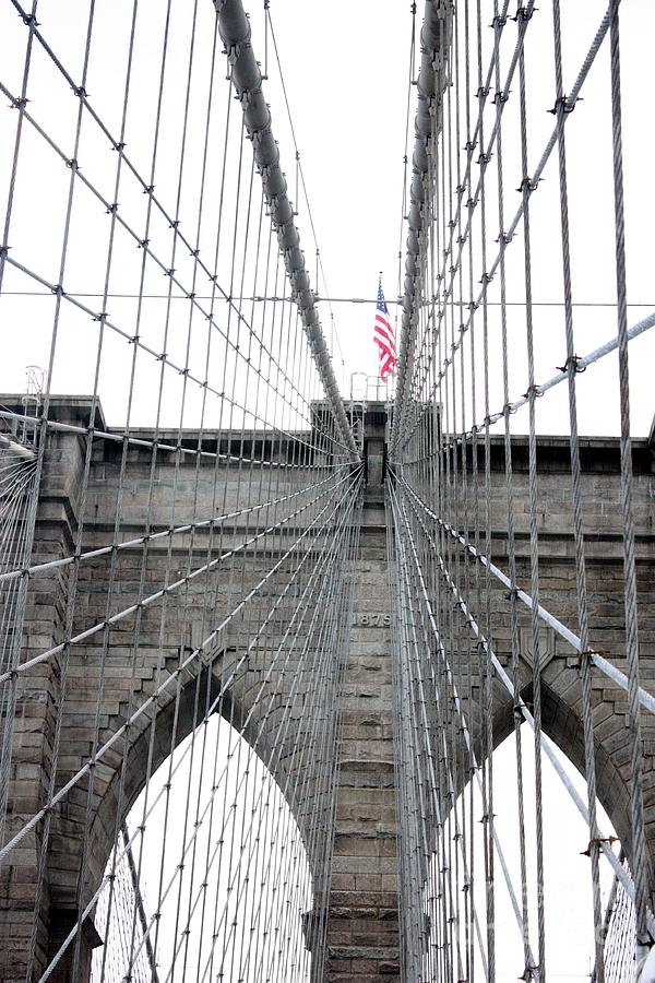 Brooklyn Bridge - 2 Photograph by David Bearden