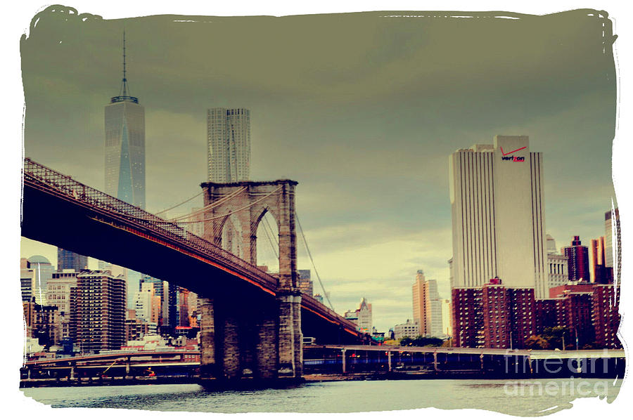 Brooklyn Bridge 2015 Photograph by Mark Gilman