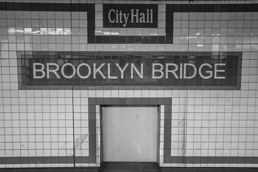 Brooklyn Bridge and City Hall NYC Photograph by John McGraw