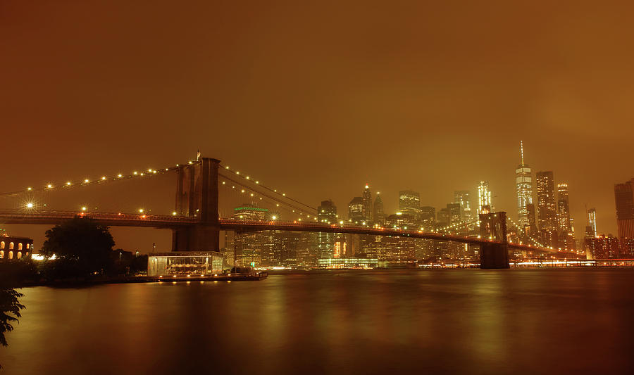 Brooklyn Bridge and Skyline Photograph by Doolittle Photography and Art