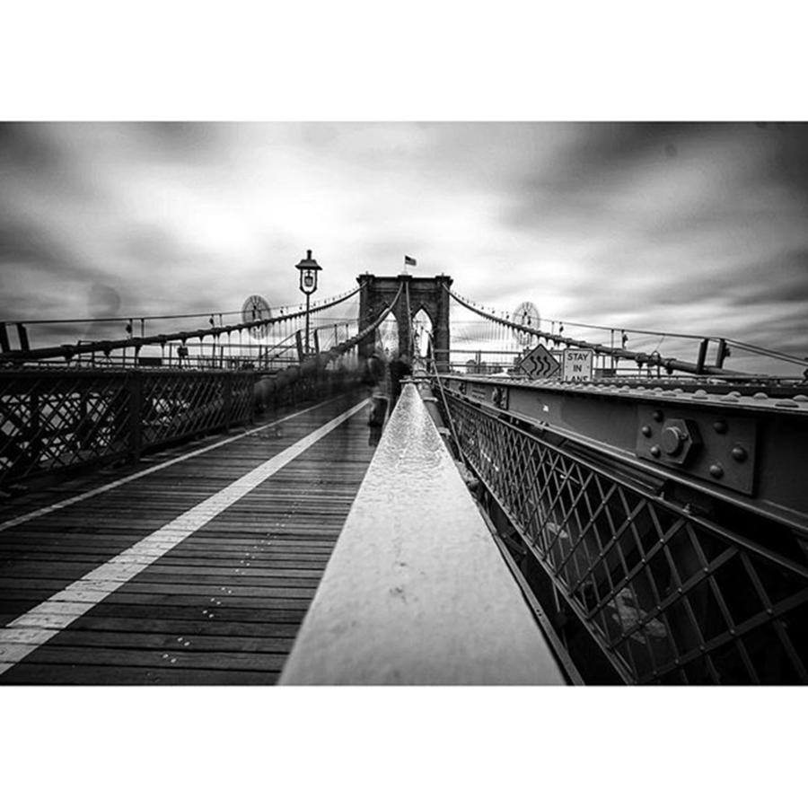 New York City Photograph - Brooklyn Bridge #brooklyn by Mark Nowoslawski