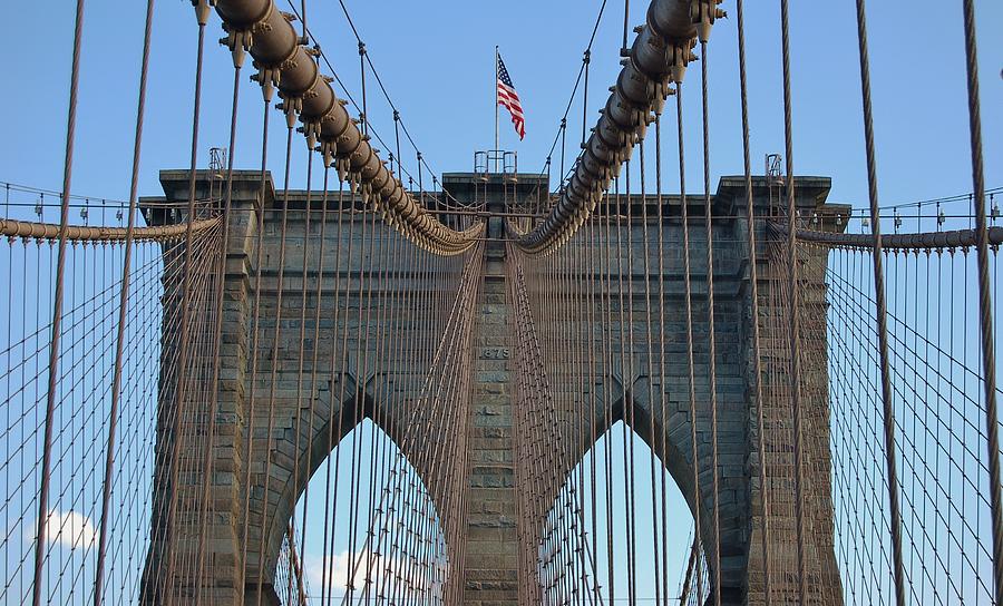 Brooklyn Bridge Photograph by Christopher James