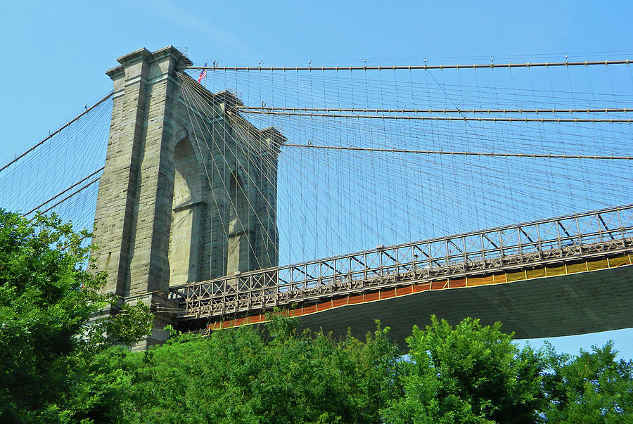 Brooklyn Bridge Photograph by Emmy Vickers