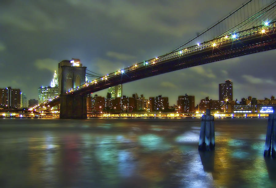 Brooklyn Bridge Photograph by Evelina Kremsdorf