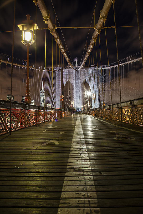 Brooklyn Bridge in Color  Photograph by John McGraw