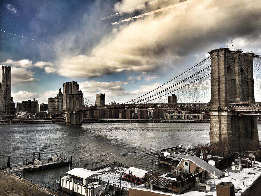Landscape Photograph - Brooklyn bridge by Jene Nesheiwat