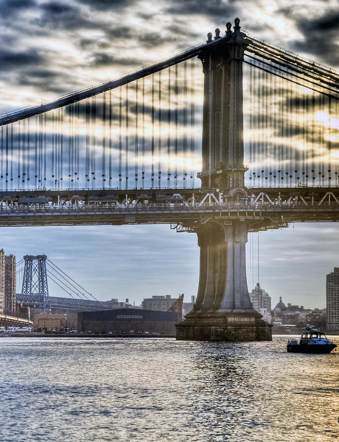 Brooklyn Bridge Photograph by Matthew Bamberg