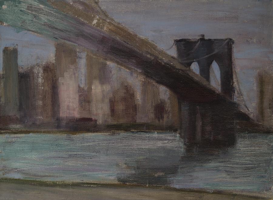 Brooklyn Bridge Painting Painting By Gail Eisenfeld