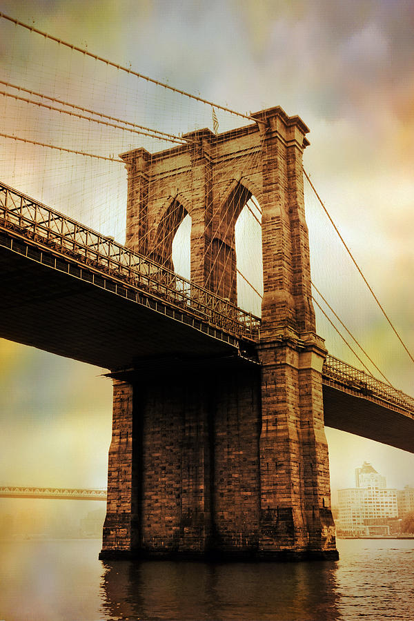 Brooklyn Bridge Perspective Photograph by Jessica Jenney