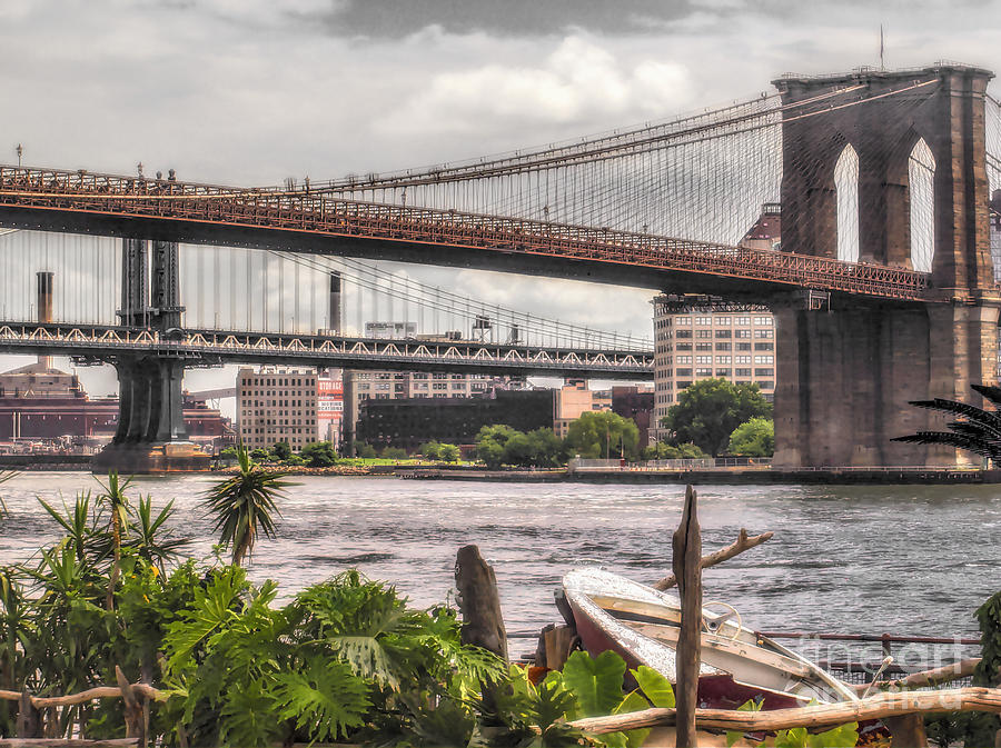Brooklyn Bridge  Photograph by Raymond Earley