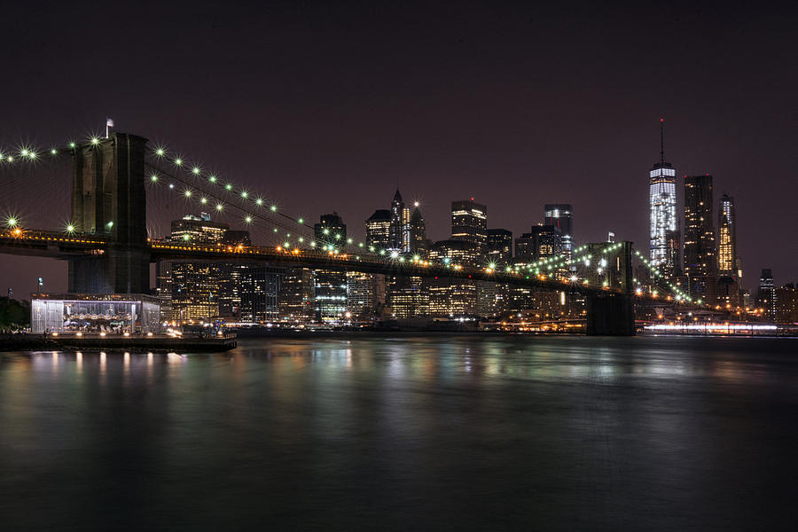 Brooklyn Bridge Photograph by Robert Fawcett