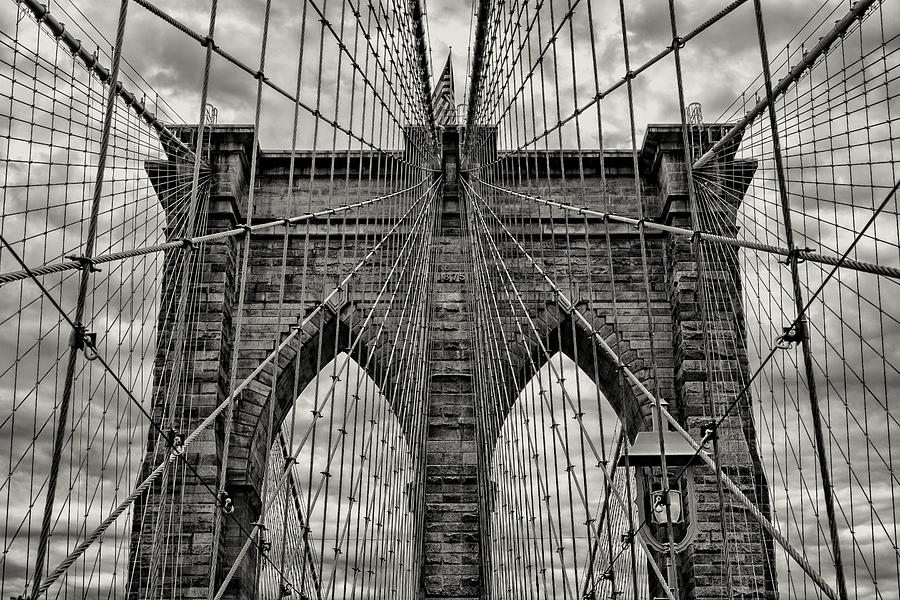 Brooklyn Bridge Photograph by Stephen Stookey