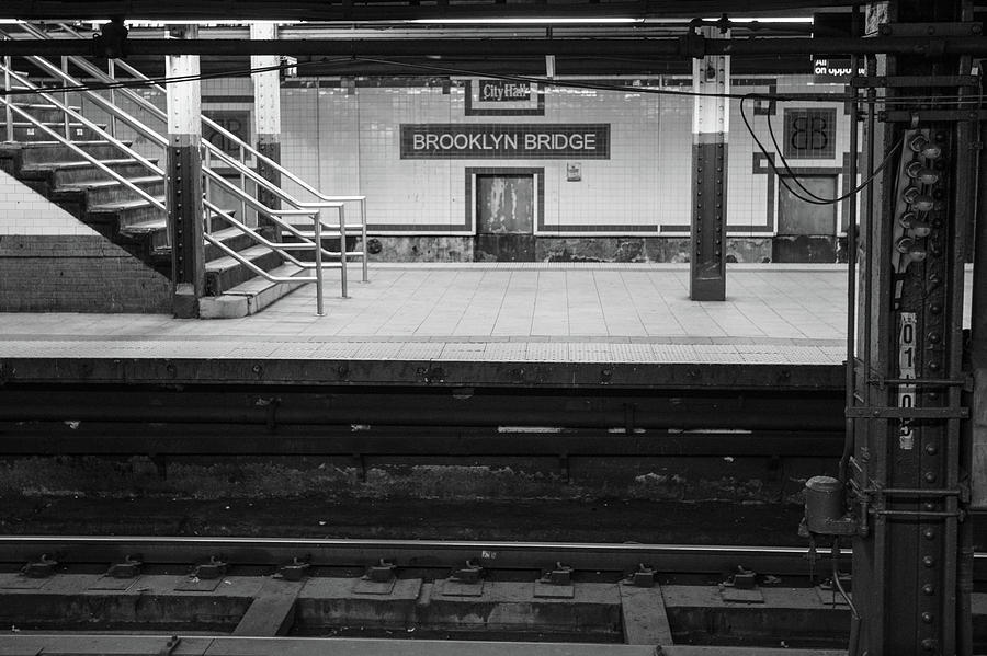 Brooklyn Bridge Subway Photograph by John McGraw