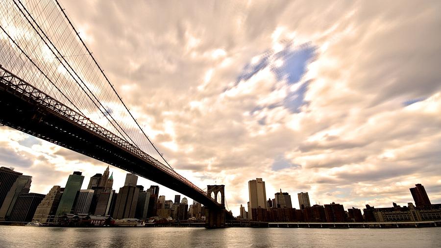 Brooklyn Bridge Digital Art - Brooklyn Bridge by Super Lovely