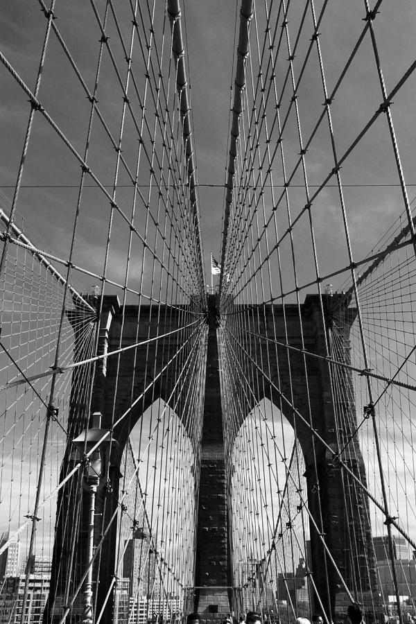 Brooklyn Bridge Tones Photograph by Jessica Jenney