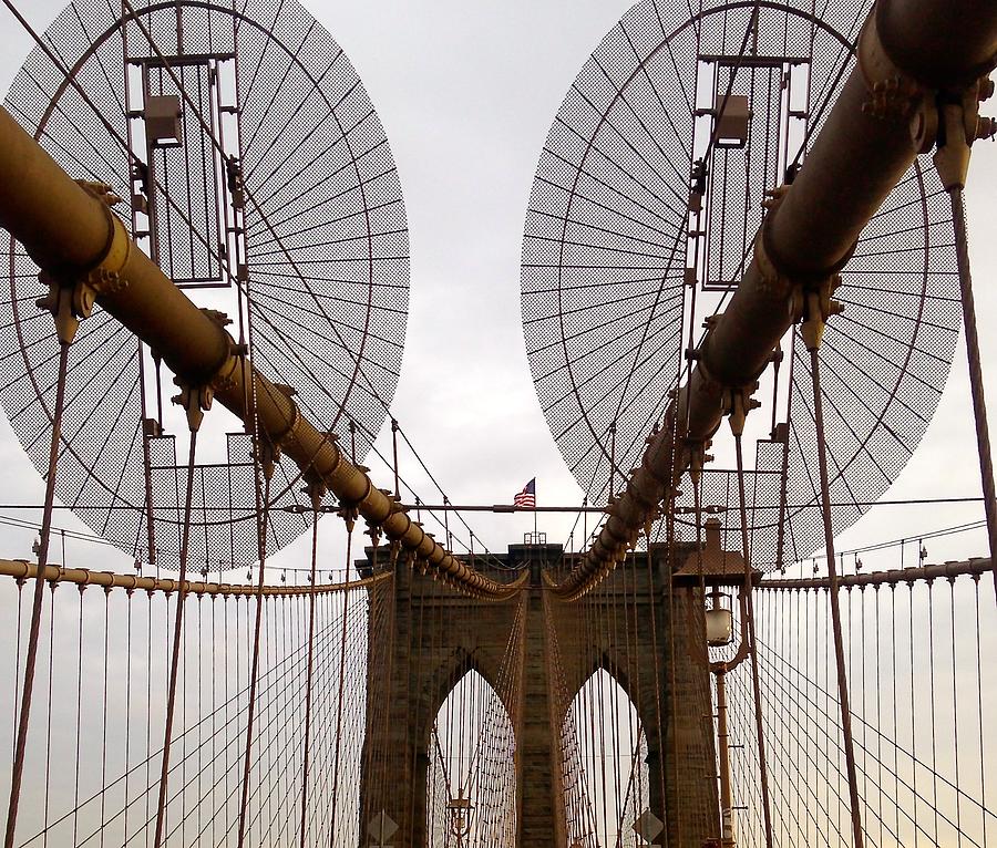 Brooklyn Bridge Abstract Photograph