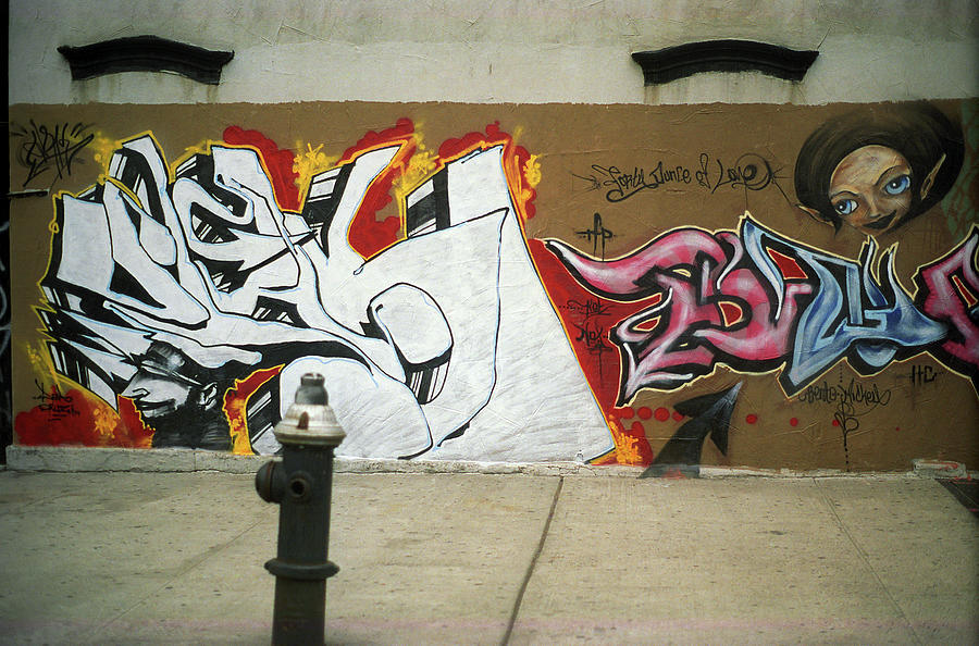 Brooklyn Graffiti 2001 Photograph by Frank Romeo