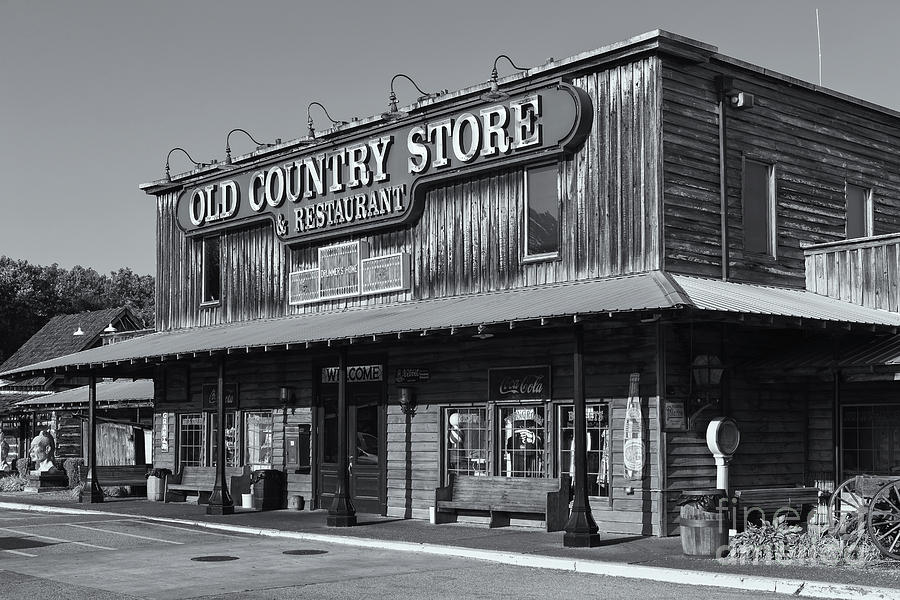 Architecture Photograph - Brooks Shaws Old Country Store IV by Clarence Holmes