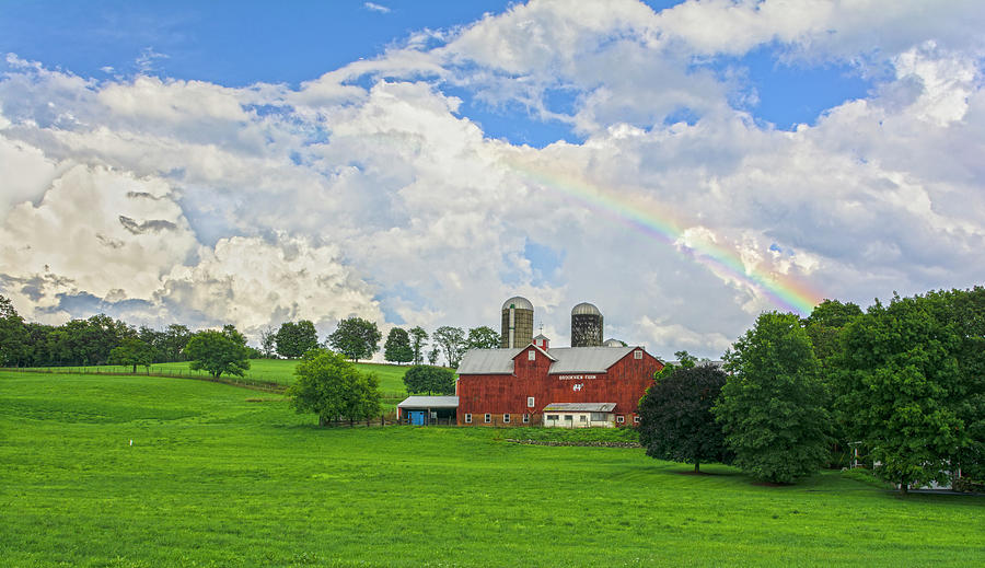 Brookview Farm Rainbow Sort 0f Photograph by Angelo Marcialis