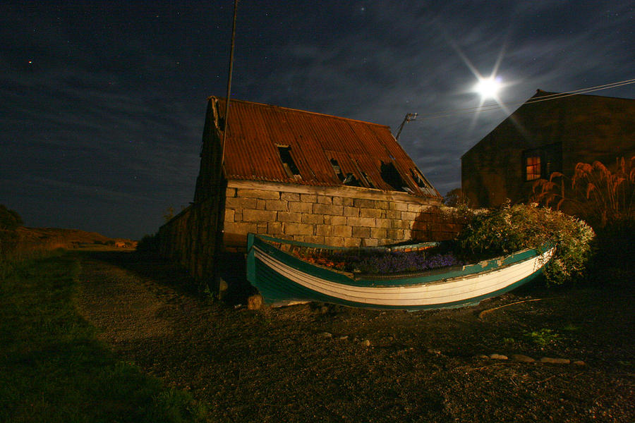 Brora Boat House Photograph by Robert Och