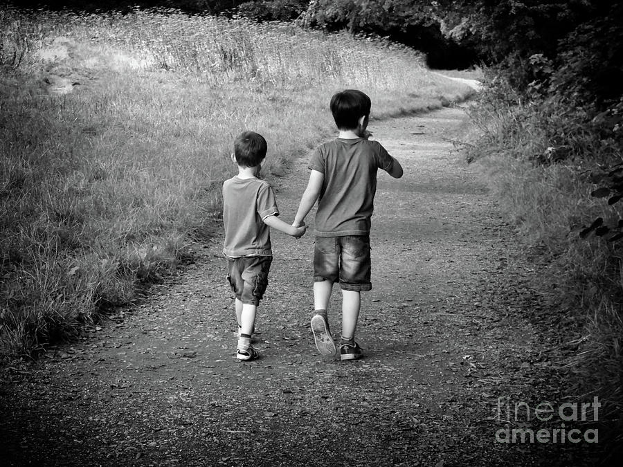 Brotherly Love Photograph by Lynn Bolt