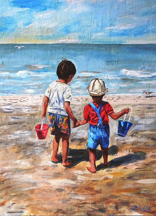 Brothers Painting by Brent Arlitt