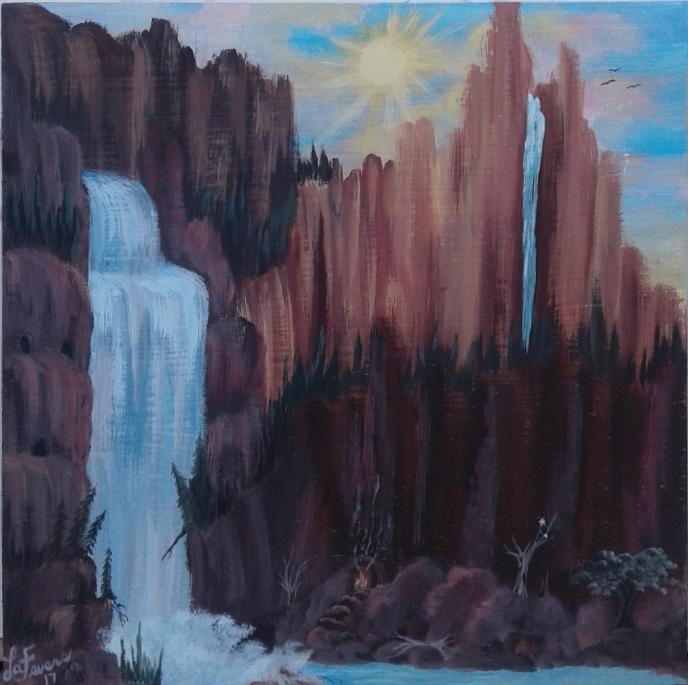 Grand Canyon National Park Painting - Brothers by Lori Lafevers