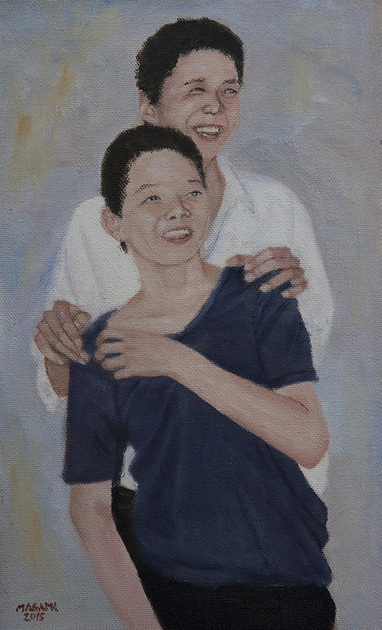 Brothers Painting by Masami Iida