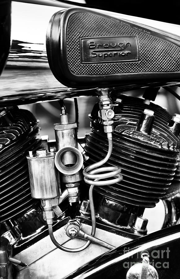 Brough Superior SS80 Carburettor Photograph by Tim Gainey