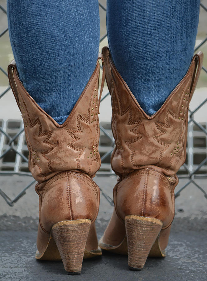 Brown Boots Photograph by Lori Seaman