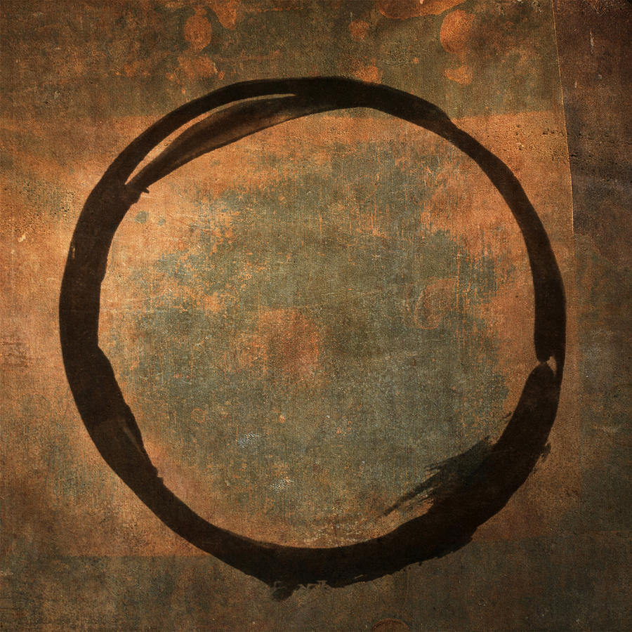 Brown Enso Painting