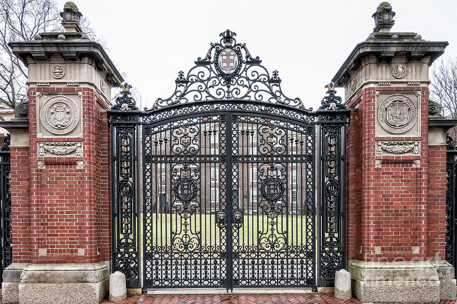 Brown University Gate Photograph by Edward Fielding
