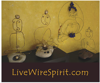 Buddha Sculpture - Brown Web 10-26-10 by Live Wire Spirit