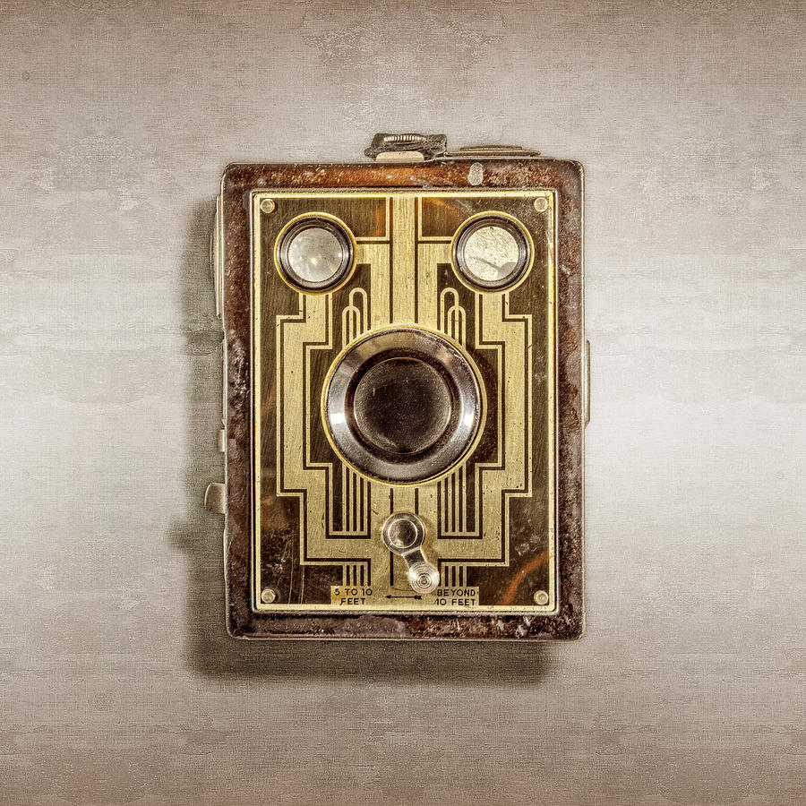 Vintage Photograph - Brownie Six-20 Front by YoPedro