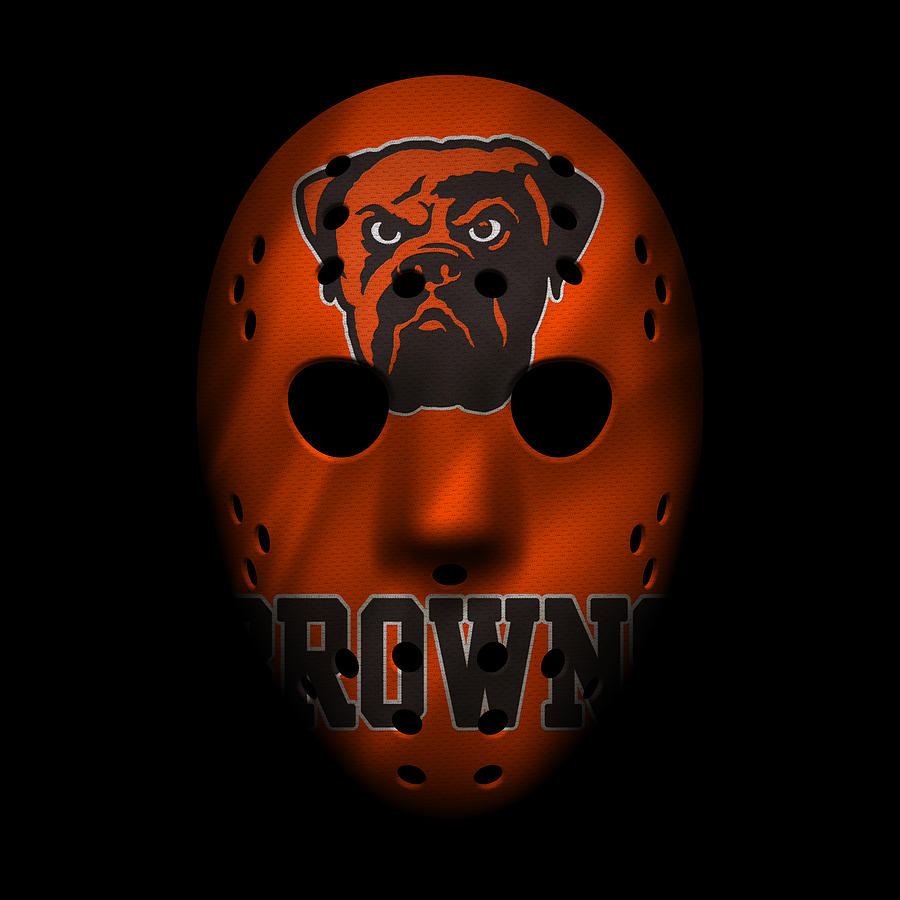 Browns War Mask 3 by Joe Hamilton