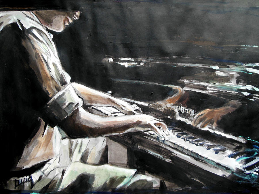 Bruce Hornsby - The way it is Painting by Lucia Hoogervorst