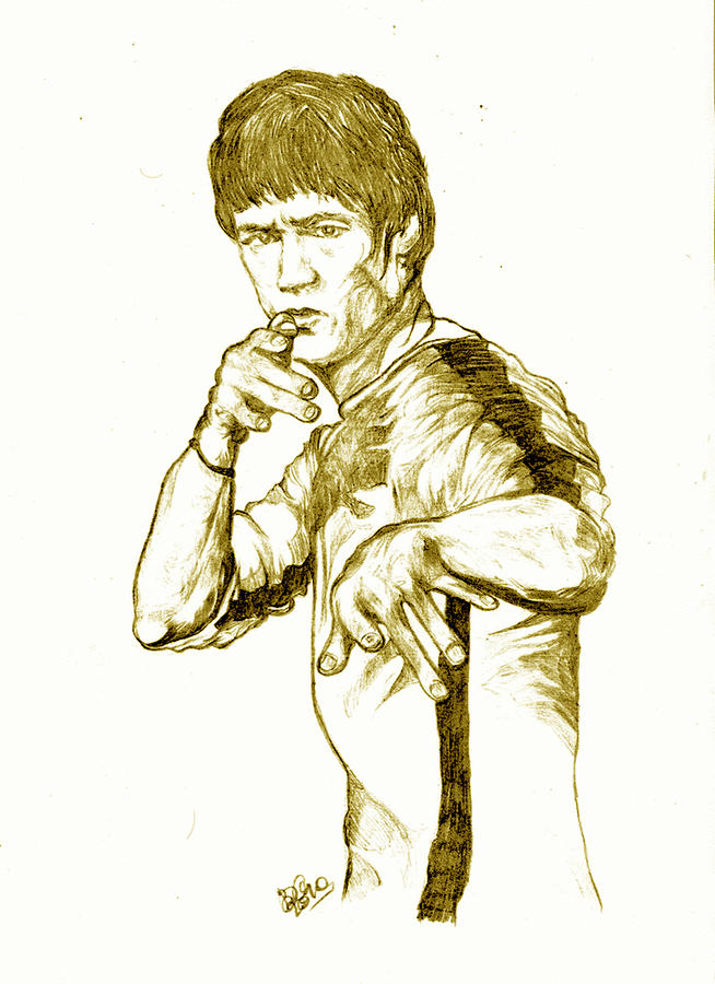 Marcello Barenghi - Illustrator - This drawing of Bruce Lee took me 7 hours  😎 Drawing video: http://www.marcellobarenghi.com/2018/02/drawing-bruce-lee.html  Get my exclusive drawing tutorials on:  https://www.patreon.com/marcellobarenghi | Facebook